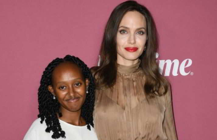 Angelina Jolie con la figlia Zahara